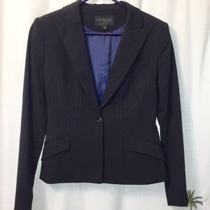 Express Stripe Blazer NWOT